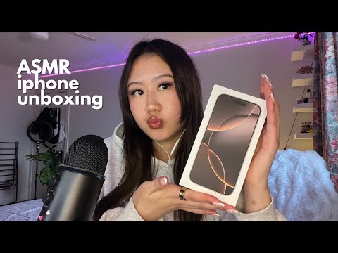 Видео: ASMR распаковка iPhone 16 pro!