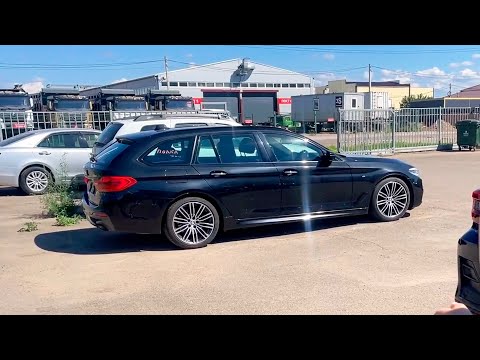 Видео: Купили универсал BMW 5 G31 из Японии. Первые впечатления, все цены, обклейка, сервис, русификация