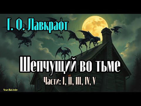 Видео: Г.Ф.  Лавкрафт "Шепчущий во тьме"; Части:  I, II, III, IV, V.
