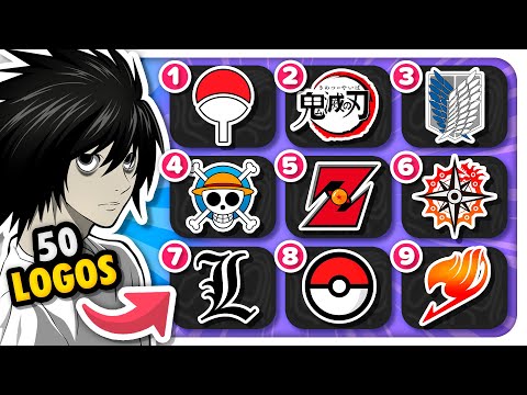 Видео: УГАДАЙТЕ 50 ЛОГОТИПОВ АНИМЕ 🐉🔥 Проверьте ваш уровень отаку 🎮👀