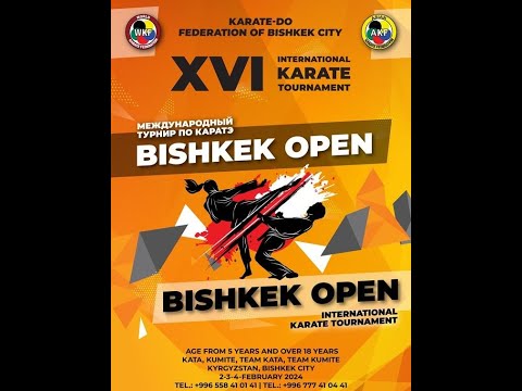 Видео: 16 Международный Турнир по Каратэ "Bishkek Open" - Day 3