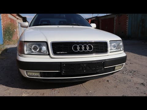 Видео: audi 100 теперь как новая - результат после покраски