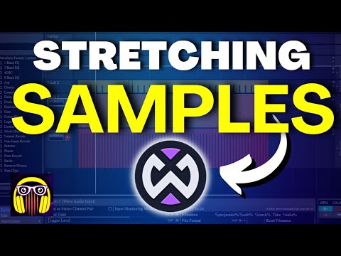 Видео: Растягивание времени сэмплов в Tracktion Waveform 13 | Советы для начинающих