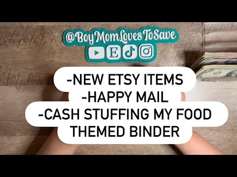 Видео: Новые товары на Etsy || Новости жизни || Cash Stuffing My Popcorn & Food: челленджи по экономии н...