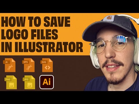 Видео: Как правильно сохранять и экспортировать файлы логотипов Adobe Illustrator [Урок]