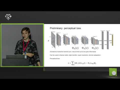 Видео: Image Manipulation with Perceptual GANs — Егор Захаров