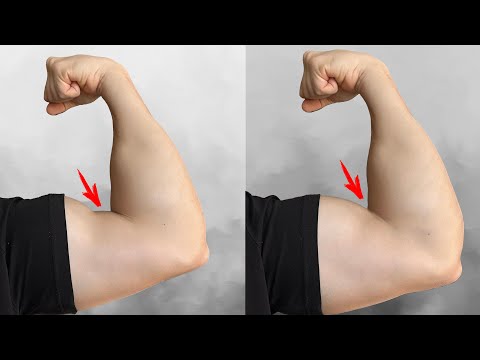 Видео: КАК СДЕЛАТЬ БИЦЕПС БОЛЬШЕ? ИСПРАВЬ КОРОТКИЙ БИЦЕПС!