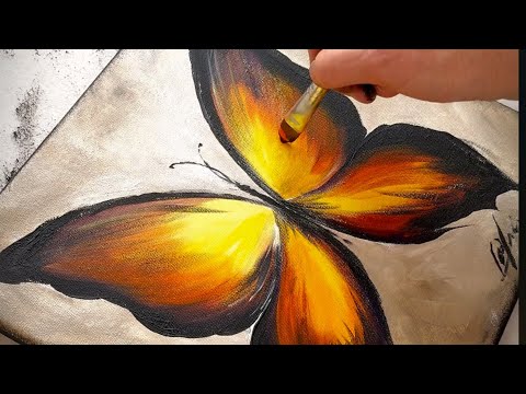 Видео: Несложная интерьерная картина для любителей порисовать