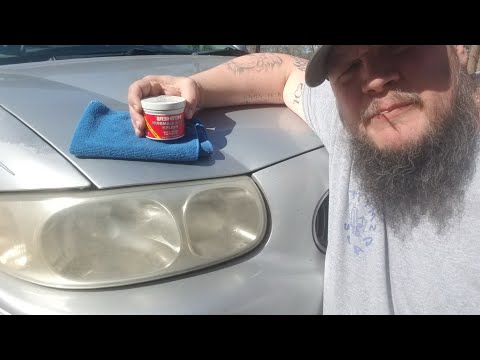 Видео: Восстановление фар алюминиевым полиролем Mother's Aluminum Polish — миф или правда