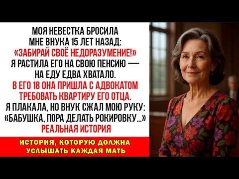 Видео: Невестка бросила внука мне 15 лет назад. Когда он получил квартиру — явилась с адвокатом…
