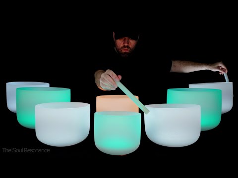 Видео: 432 Гц Хрустальные Чаши Медитация для Сна: Очищение Ауры и Эмоциональное Исцеление