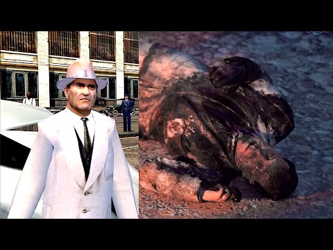Видео: Изменения в сцене смерти Дона Морелло в Mafia 1 против Mafia Definative Edition