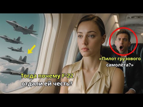 Видео: Всего лишь пилот грузового самолёта — пока F-22 не признали её легендарный позывной «Мэйдэй».