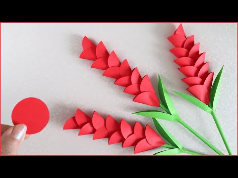 Видео: 🌹 Paper flowers 🌹 Как сделать цветы из кружков/Оригами