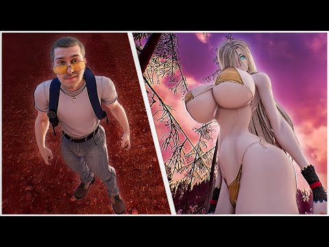 Видео: ОНА ХОЧЕТ МЕНЯ ПОЙМАТЬ (а я и не против) (Hachishaku)