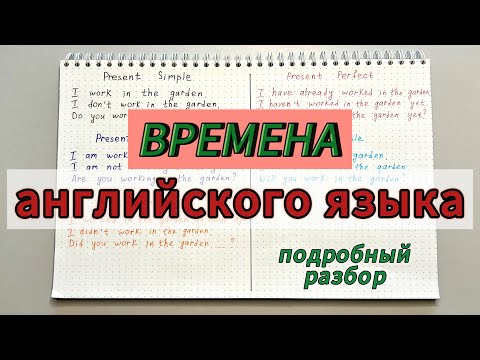 Видео: Какие ВРЕМЕНА английского языка использовать в этих случаях? | грамматика английского языка