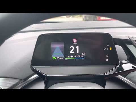 Видео: Volkswagen ID4 круиз контроль, активация и использование.
