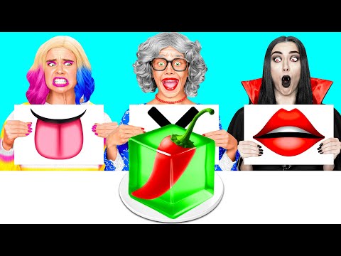 Видео: Откуси Лизни или Ничего Челлендж | Смешные Ситуации на Кухне от BaRaDa Challenge