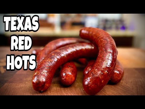 Видео: Texas Red Hots — оригинальный рецепт колбасок — барбекю из Smokin' Joe's Pit