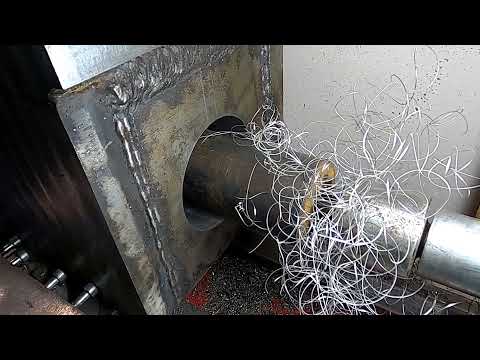 Видео: Самодельная передняя бабка делаю отверстия под подшипники