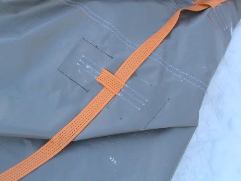 Видео: Пособие по ремонту тентов и конструкций из ПВХ