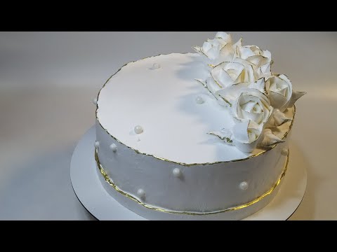 Видео: Свадебный тортик!