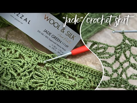 Видео: Вяжем роскошную юбку “JADE” к весне!!! 💚 Beautiful crochet skirt pattern
