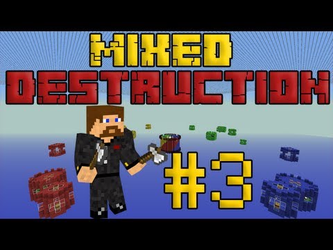 Видео: Minecraft Mixed Destruction #3 - Финальная битва