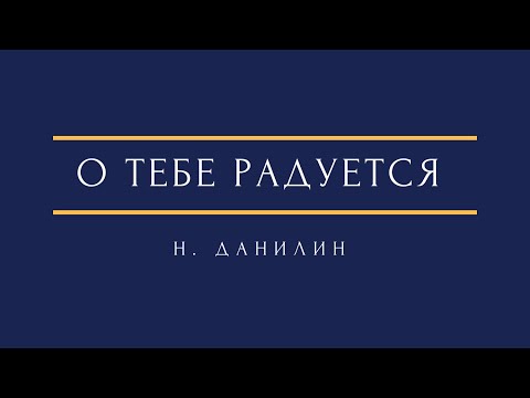 Видео: Н. Данилин - О Тебе радуется