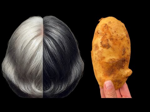 Видео: Седые старые волосы становятся такими, какими они были в молодости. Остановить старение волос