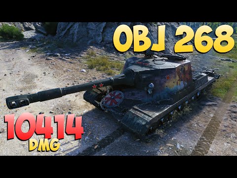 Видео: Об 268 - 1 Kills 10.4K DMG - Отметки! - Мир Танков