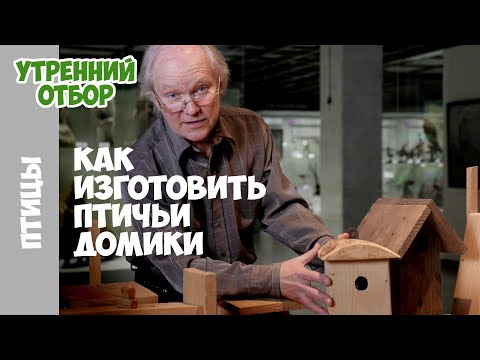 Видео: Как изготовить домики для птиц! Артур Кудрявцев