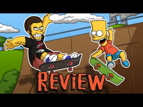 Видео: Симпсоны на скейтборде — Джек с квадратными глазами
