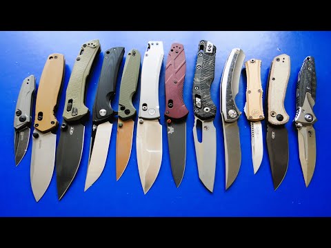 Видео: Рееееез тест 5000$ 12 НОВИНОК ножей тест заводской заточки #survival #fishing #unboxing #knife #edc