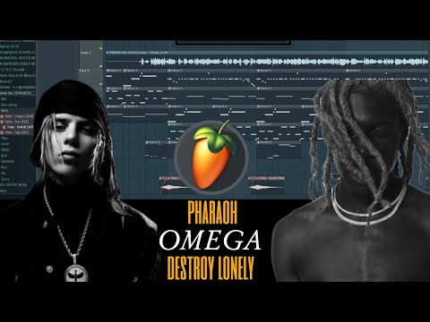 Видео: РАЗБОР БИТА PHARAOH - OMEGA ft. DESTROY LONELY (FL STUDIO) + FLP