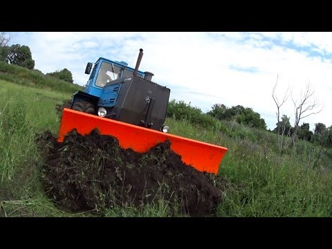 Видео: Трактор Т-150 ДЕЛАЕМ ДОРОГУ!!