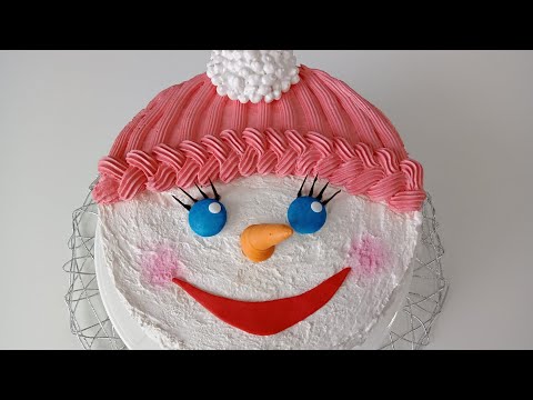 Видео: ЗЕФИРНЫЙ ТОРТ/ТОРТ "СНЕГОВИК"/МК ТОРТ "СНЕГОВИК"/КАК ПРИГОТОВИТЬ НОВОГОДНИЙ ТОРТ ИЗ ЗЕФИРА