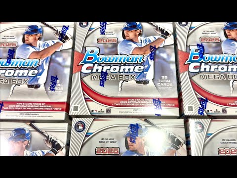 Видео: НОВИНКА! МЕГАЯЩИКИ BOWMAN CHROME 2025 ГОДА!