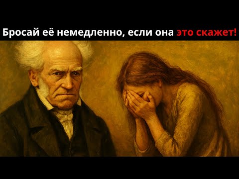 Видео: ВЫ ДОЛЖНЫ ЭТО УВИДЕТЬ! – Если женщина говорит эти 5 фраз, немедленно оставьте её – Шопенгауэр