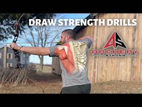 Видео: Сила натяжения тетивы при стрельбе из традиционного лука: 4 упражнения
