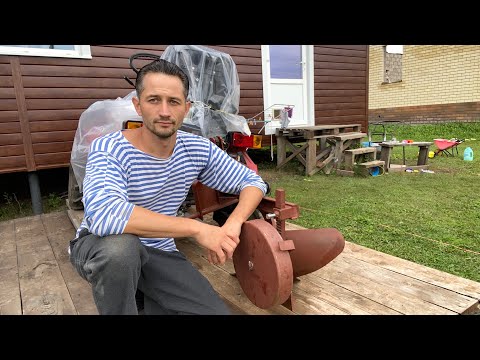 Видео: МТЗ 132 / Настраиваю плуг. Меняю колею.