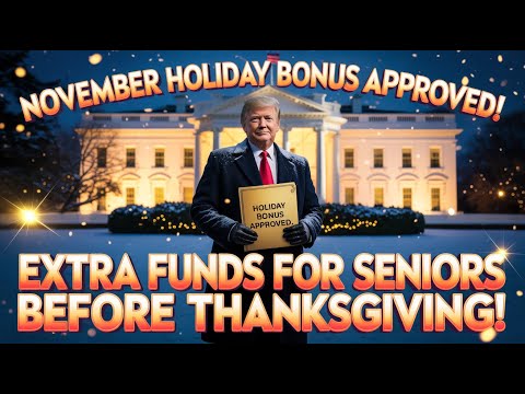Видео: Утвержден бонус к ноябрьским праздникам — дополнительные средства для пожилых людей перед Днем бл...
