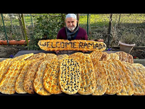 Видео: РАМАДАН ПИДЕ 🫓 Лучший хлеб в мире ⭐ Традиционный легкий турецкий рецепт