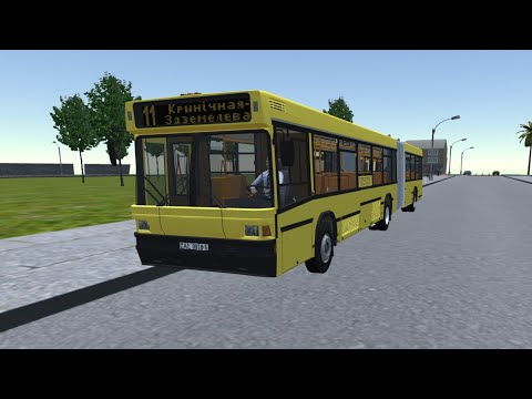 Видео: Новый мод на автобус МАЗ-105 для Proton Bus Simulator Urbano!