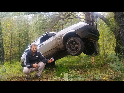 Видео: Тест: Лебедка от квадрика на авто ВАЗ 2109. Лебедка электрическая ATV 12V Electric Winch 5000lbs