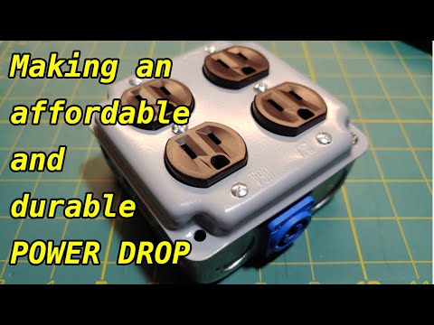 Видео: Как сделать доступный Quad Power Drop: прочный и отлично подходящий для использования на сцене