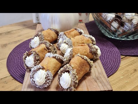 Видео: Каноли с канела и вино Марсала