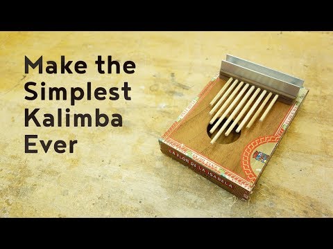Видео: Сделайте самую простую калимбу в мире