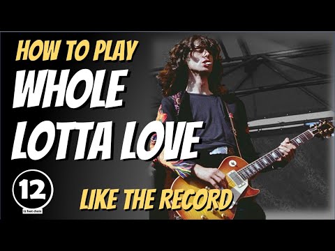Видео: Whole Lotta Love — Led Zeppelin | Урок игры на гитаре