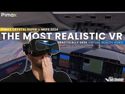 Видео: Это самая реалистичная виртуальная реальность, которую я когда-либо пробовал | Pimax Crystal Supe...